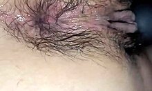 Hairy wife enjoys anal sex with roleplay